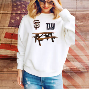 San Francisco Giants New York Giants table Tee Shirt