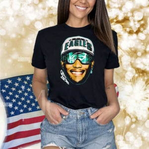 Saquon Barkley Philadelphia Eagles say say big face Shirt