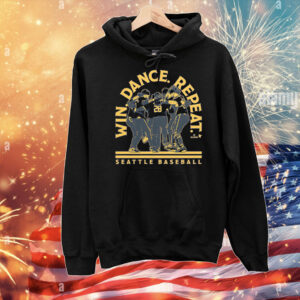 Seattle Baseball Win. Dance. Repeat. 2025 T-Shirt