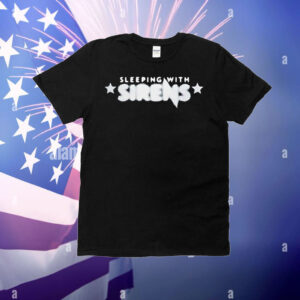 Sleeping with sirens blurred logo T-Shirt