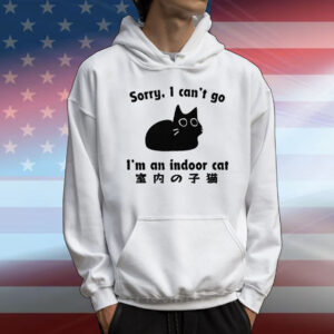 Sorry I Can’t Go I’m An Indoor T-Shirt