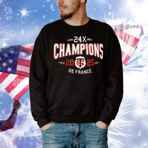 Stade Toulousain 24X champions 2025 back to back to back T-Shirt