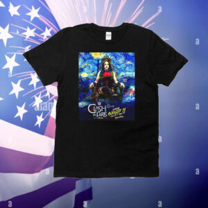 Stephanie Vaquer Clash in Paris France WWE Starry Night T-Shirt