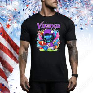 Stitch Fan Minnesota Vikings NFL Tee Shirt