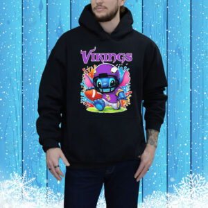 Stitch Fan Minnesota Vikings NFL Tee Shirt