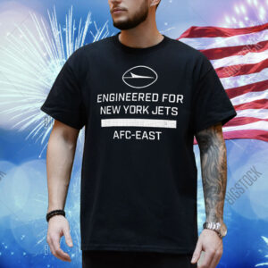 Tanner Engstrand Engineered for New York Jets AFC East Shirt