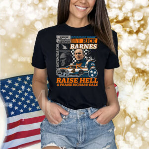 Tennessee Volunteers Rick Barnes NASCAR Racing Shirt