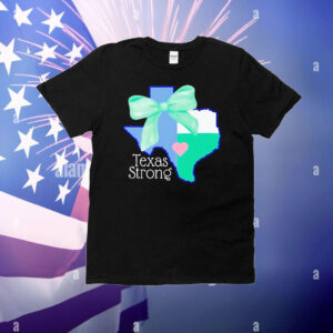 Texas strong green bow T-Shirt