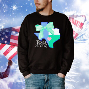 Texas strong green bow T-Shirt