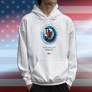 The Who American Farewell Tour The Song Is Over Aug 23 2025 Atlantic City T-Shirt