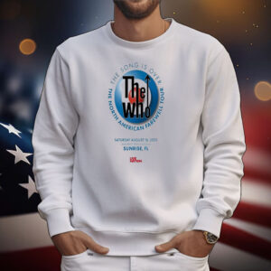The Who American Farewell Tour The Song Is Over Aug 23 2025 Atlantic City T-Shirt