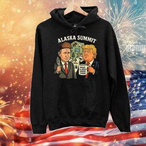 Trump and Putin Alaska Summit make Alaska warm again 2025 T-Shirt