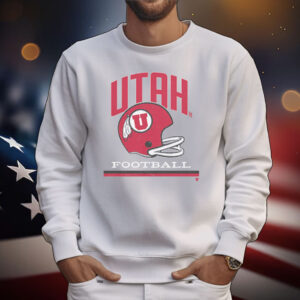 Utah Football Vintage Helmet T-Shirt