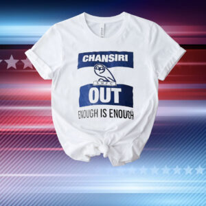 Wednesday Football Club chansiri out enough is enough T-Shirt