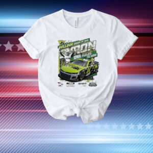William Byron Checkered Flag Sports 2025 Iowa Corn 350 Race Winner Fueled To Win Nascar Cup Series T-Shirt