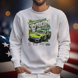 William Byron Checkered Flag Sports 2025 Iowa Corn 350 Race Winner Fueled To Win Nascar Cup Series T-Shirt