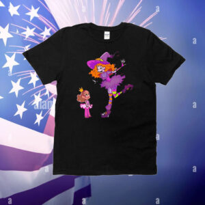Witch and princess Halloween meme T-Shirt