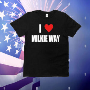 Angry Things For Sad People I Love Milkie Way T-Shirt