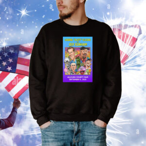Gabriel Fluffy Iglesias And Jeff Dunham Allegan County Fair Sep 5 2025 T-Shirt