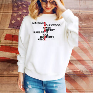 Kansas City Chiefs showtime names Tee Shirt