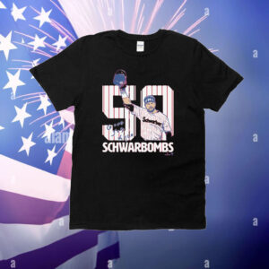 Kyle Schwarber 50 Schwarbombs T-Shirt