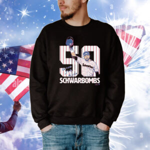 Kyle Schwarber 50 Schwarbombs T-Shirt