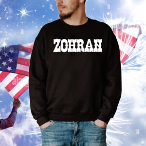 Lindsey Boylan Wearing Zohran T-Shirt