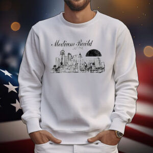 Medium Build Last Time Cityscape T-Shirt