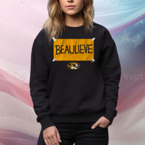 Missouri Football Beau Pribula Believe Tee Shirt
