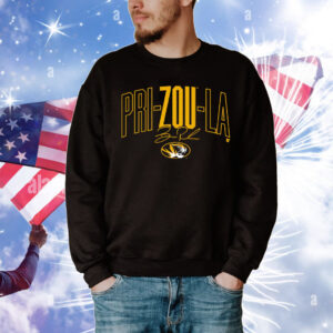 Missouri Football Beau Pribula Pri-zou-la T-Shirt