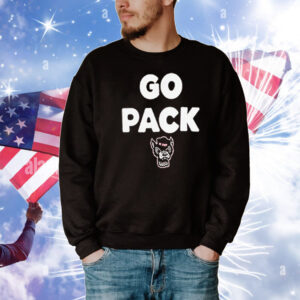 NC State Wolfpack Go Pack Slogan T-Shirt