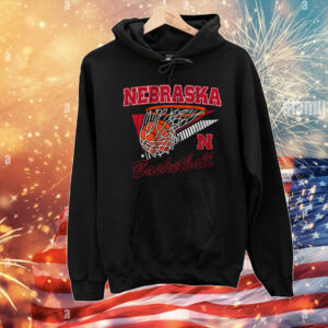 Nebraska Basketball Retro Swish T-Shirt