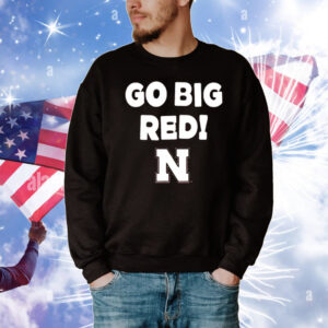 Nebraska Cornhuskers Go Big Red Slogan T-Shirt