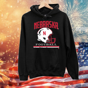 Nebraska Football Vintage Helmet T-Shirt