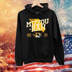 Official Missouri Tigers vs. Kansas Jayhawks Mizzou-Rah September 6 2025 Score 42-31 T-Shirt