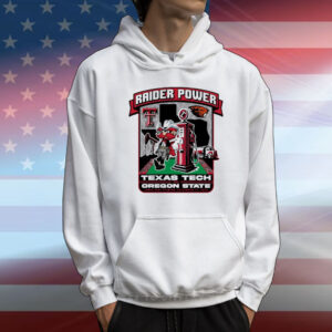 Official Texas Tech Red Raiders vs. Oregon State Beavers September 13 2025 Raider Power Energy Gameday T-Shirt