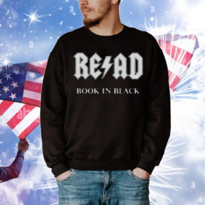 READ Book In Black X ACDC T-Shirt