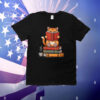 Reading Book Cat Bookish Librarian Reader Book Lover T-Shirt