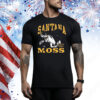 Santana Moss Washington Commanders Burgundy Retired Caricature Tee Shirt