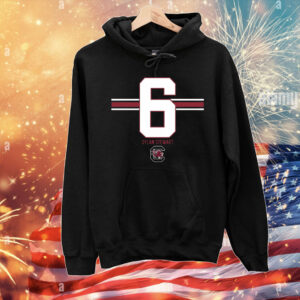South Carolina Football Dylan Stewart 6 Stripe T-Shirt