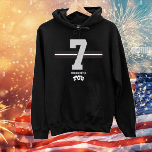 TCU Football Jordan Dwyer 7 Stripe T-Shirt