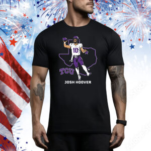 TCU Football Josh Hoover State Star Tee Shirt