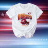 Virginia Tech Football Helmet Grid T-Shirt