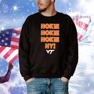 Virginia Tech Hokies Hokie Hokie Hokie Hy Slogan T-Shirt