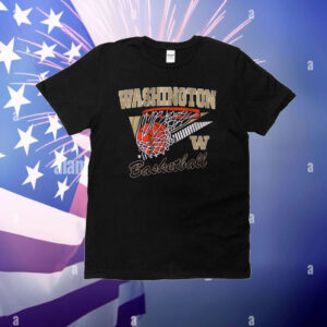 Washington Basketball Retro Swish T-Shirt