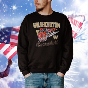 Washington Basketball Retro Swish T-Shirt