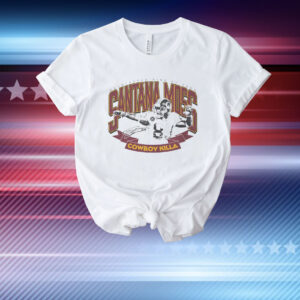 Washington Ring Of Fame Santana Moss Cowboy Killa signature T-Shirt